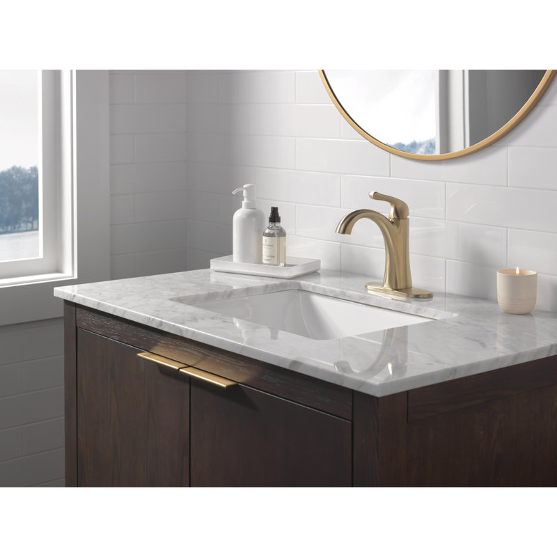 Delta Arvo Single Hole Bathroom Faucet with Drain Assembly & Reviews